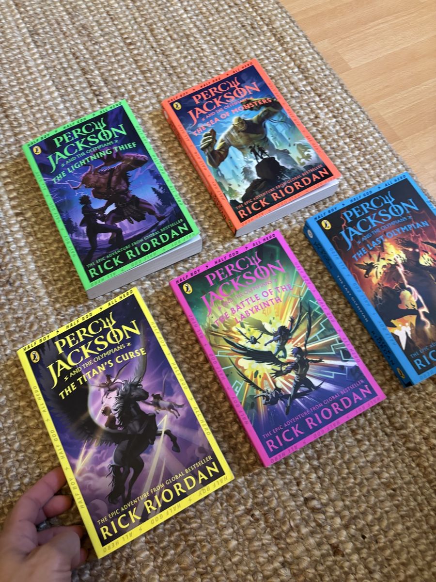 Bücher: Percy Jackson Book Set – Gebraucht aus Bern von wisemagpie 3