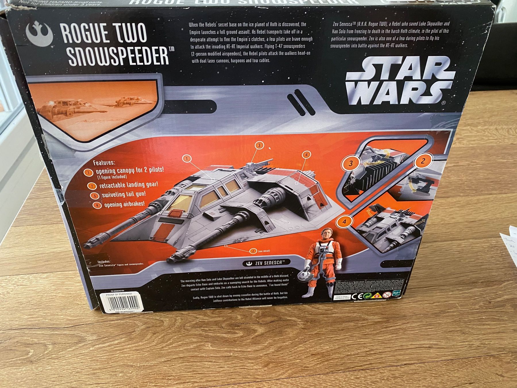 Star Wars Statuette: Star Wars Rogue Two Snowspeeder mit Zev Senesca – Usato da Zürich venduto da Yves_lk 1