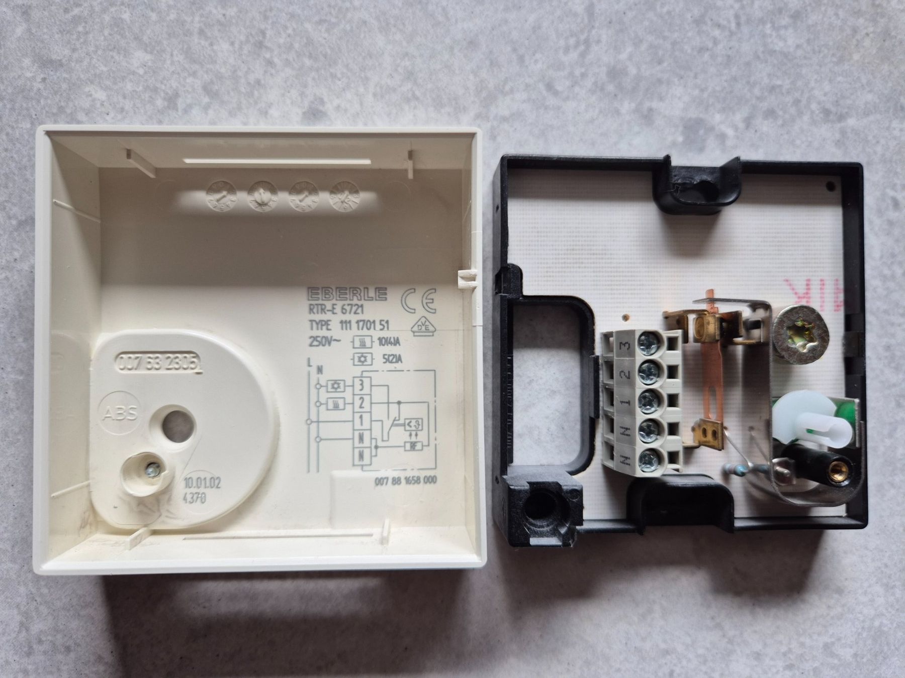 Heizung: Raumthermostat Eberle RTR-E6721 – Gebraucht aus Cham von MartinM01 1