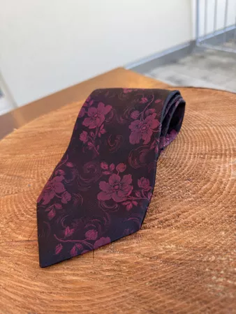 Kenzo Homme Krawatte Blumenmuster oryginal 