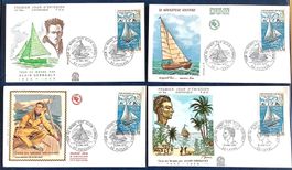 1970 FDC France - Frankreich Alain Gerbault Weltumsegler