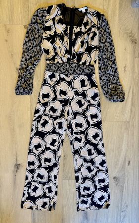 Combinaison Diane von Furstenberg soie T4