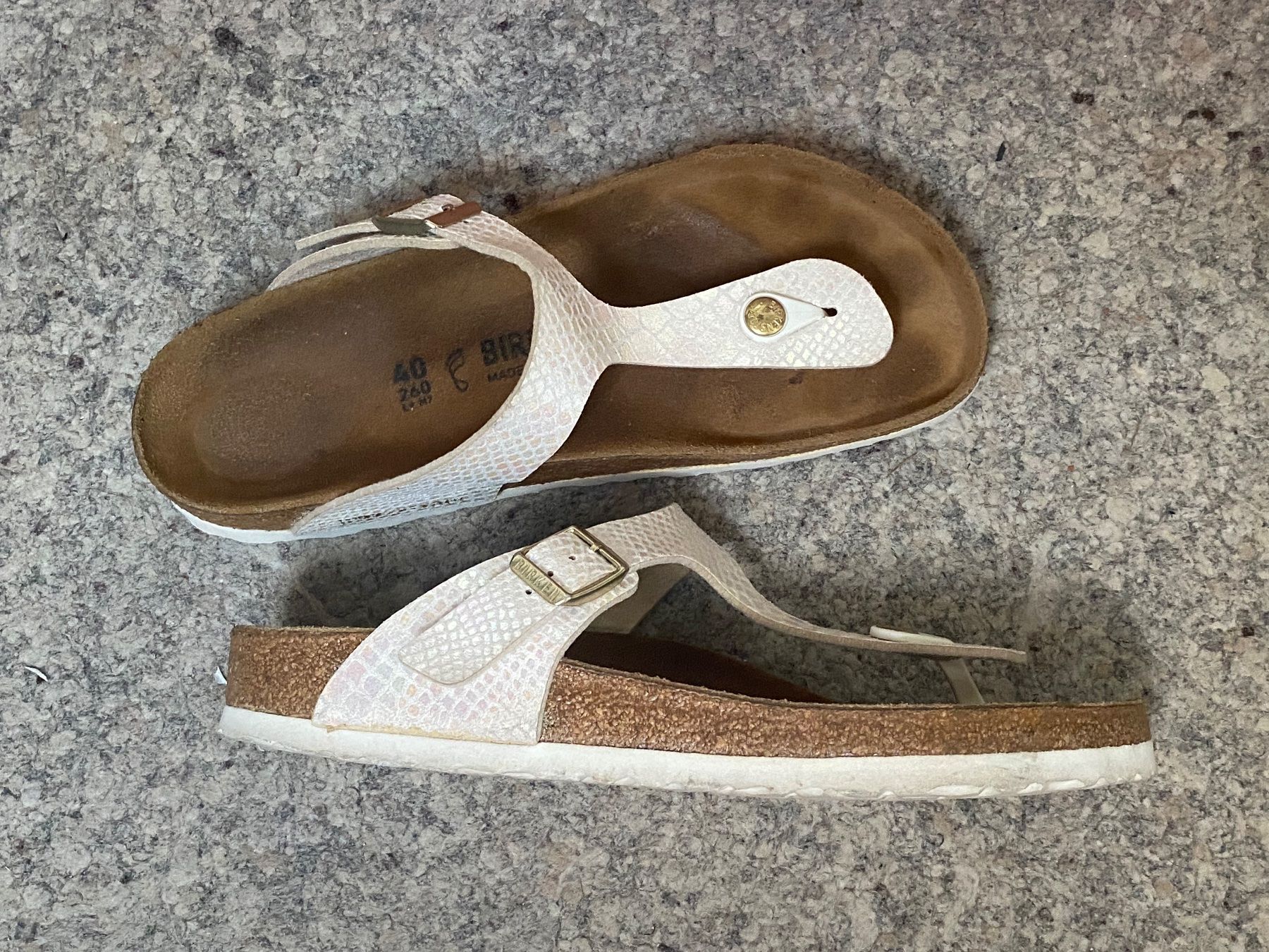 Birkenstock Damenschuhe: Birkenstock Gizeh Gr. 40 – Gebraucht aus Wattwil von edel88 1