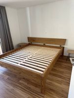 Bett Eiche Massiv Neu 