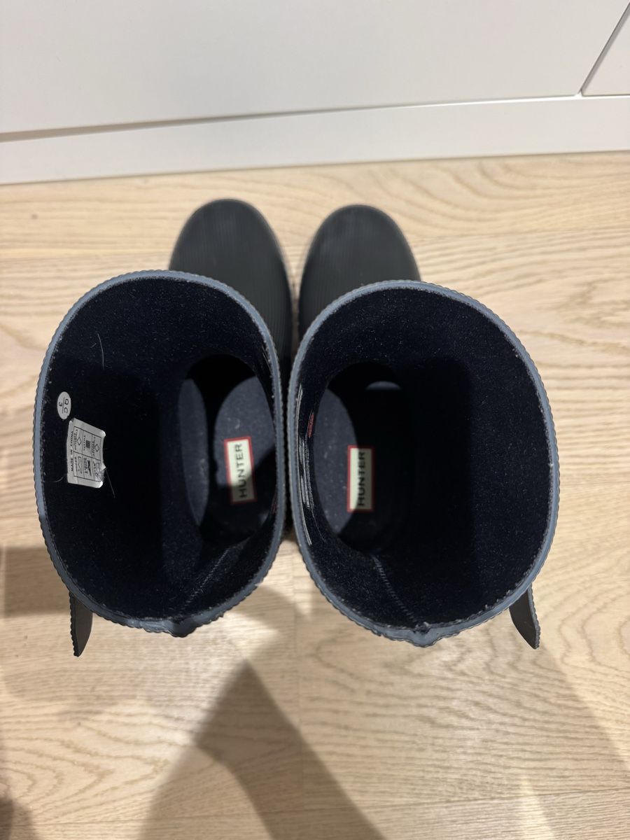 Hunter Damenschuhe: Hunter Gummistiefel schwarz Grösse 38  – Neu (gemäss Beschreibung) aus Uster von sandi_95 3