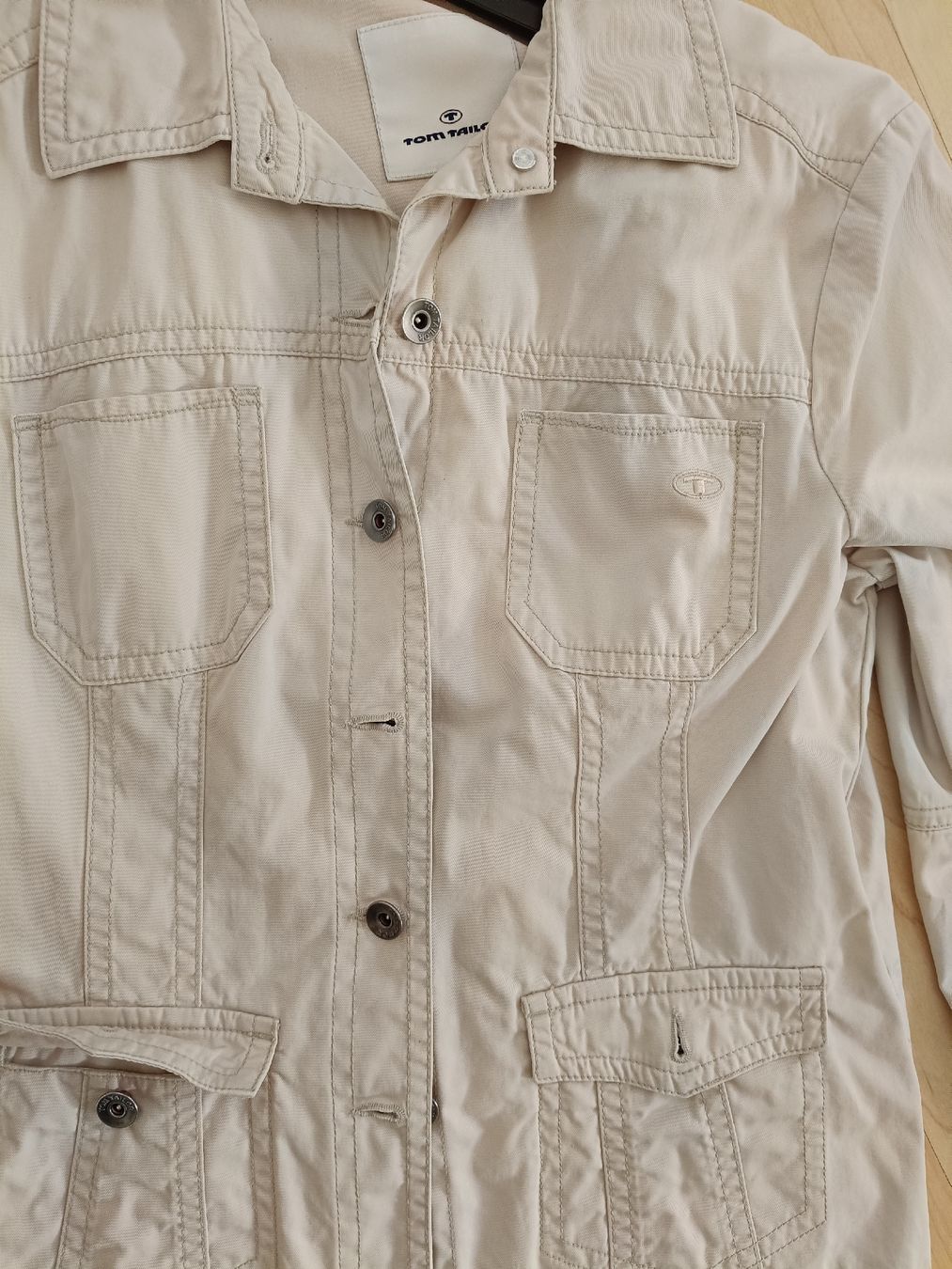 Tom Tailor Giacche: Leichte Jacke TOM TAILOR, 100% Baumwolle, Grösse M – Usato da Adliswil venduto da Vimovi 1
