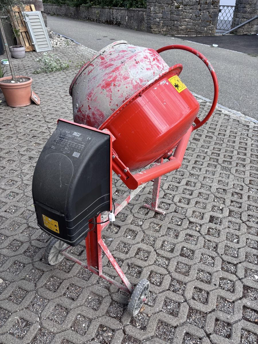 Alle Maschinen: Betonmischer 135L – Gebraucht aus Welschenrohr von Koenigvon01 3