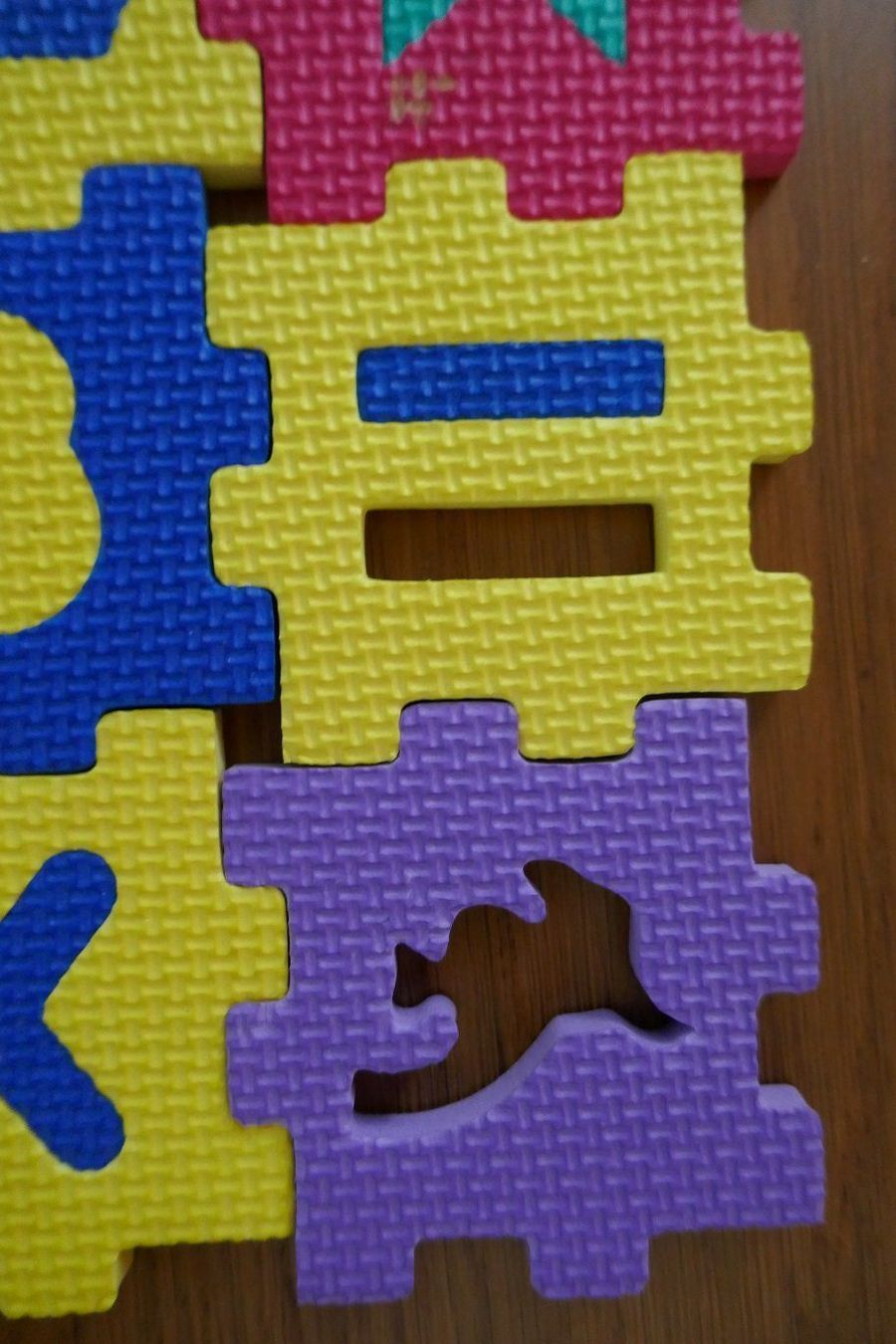 Spielmatte: Bodenmatte Puzzle ca. 42 x 62 cm – Gebraucht aus Horgen von Feli39 1