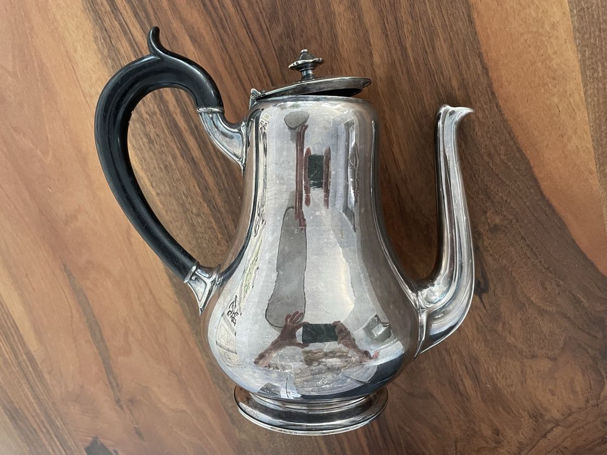 Christofle Teekannen: Christophle Kaffe/Teekanne, antik – Gebraucht aus Gockhausen von AnneT07