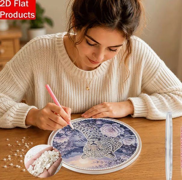 Kit bricolage: Diamond Painting Aufhänger Leopard – Nuovo e nell'imballaggio originale da Obergösgen venduto da Diamond-Painting 2