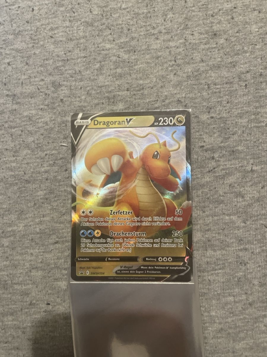 Pokémon Carte collezionabili: Dragoran V Promo – Nuovo (secondo la descrizione) da Flawil venduto da Duft-Alchemist