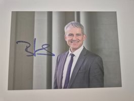 Autogrammkarte Beat Jans Originalunterschrift