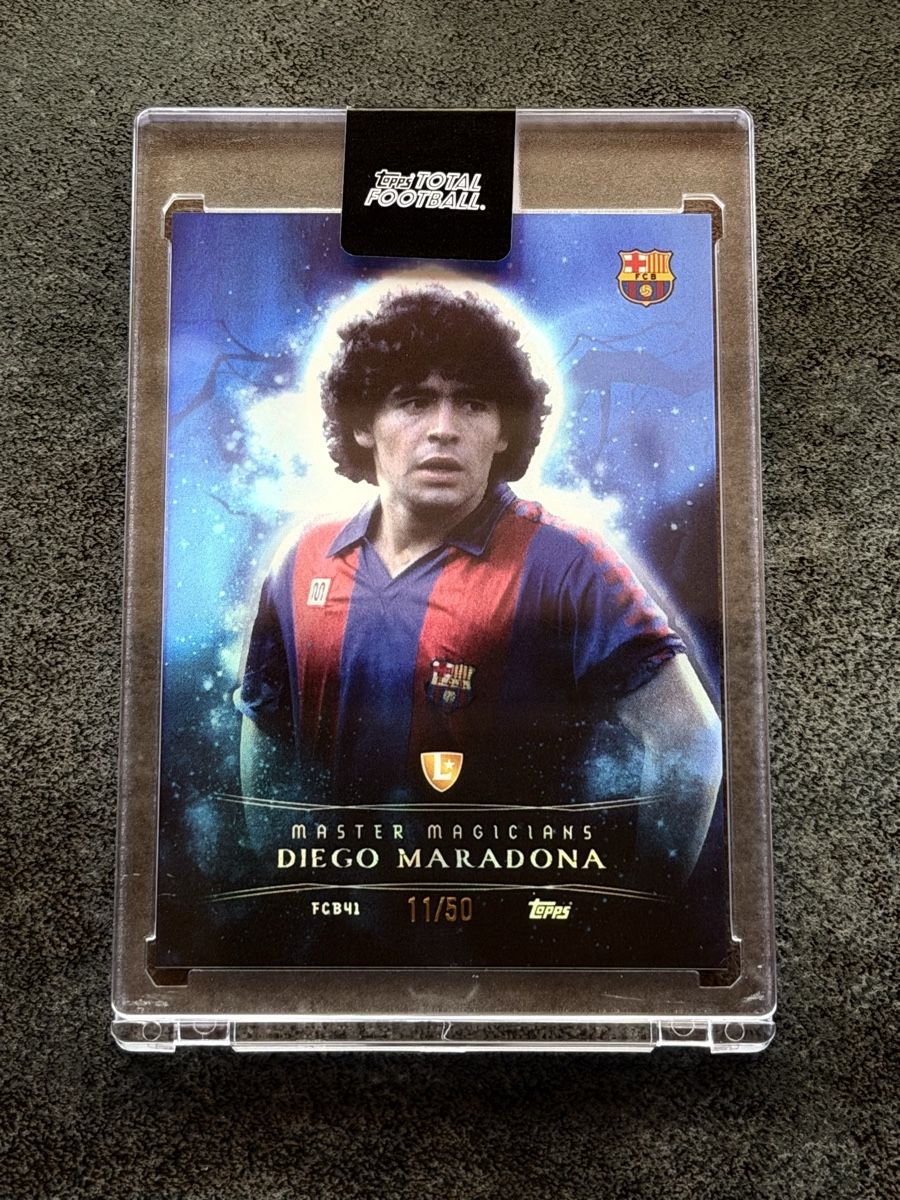 Topps Carte collezionabili: Diego Maradona 11/50 - Topps Master Magicians – Nuovo (secondo la descrizione) da Kaiseraugst venduto da 420n