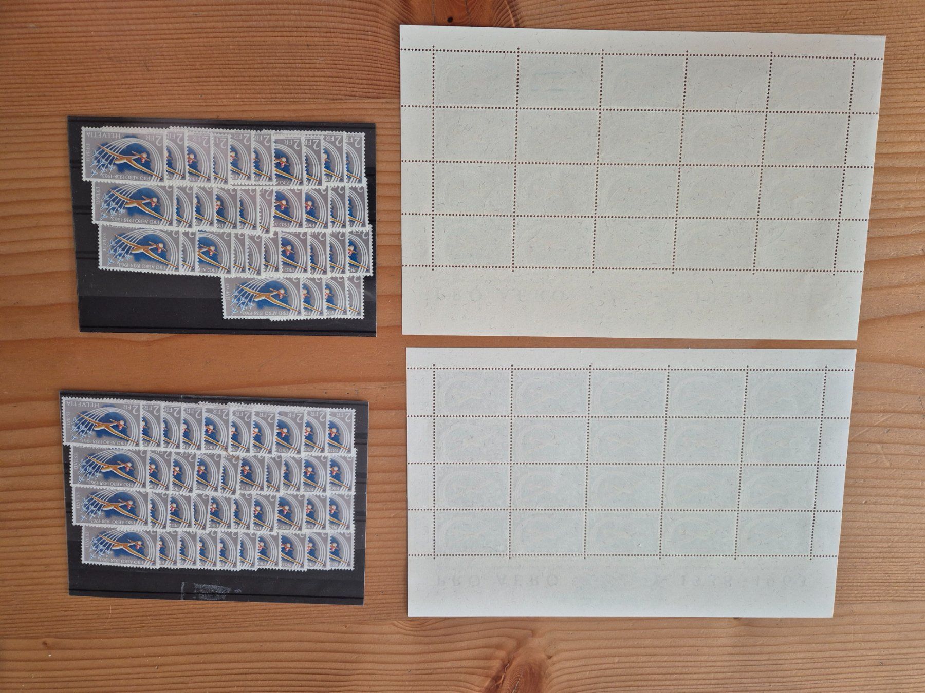 Tous les timbres: CH-Pro Aero Briefmarken ** + Bogen **/ET-STempel gem.Bilder – D'occasion à Oberuzwil par ceeg7 1