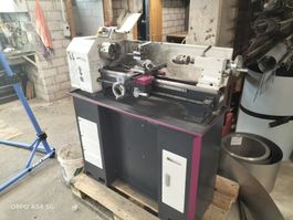 Drehbank Optiturn TU 2406 mit Maschinen-Unterbau und Zubehör