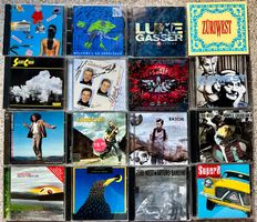 17 CDs SWISS ARTISTS 3 SIGNIERTE - ZÜRIWEST 5x POLO HOFER 2x