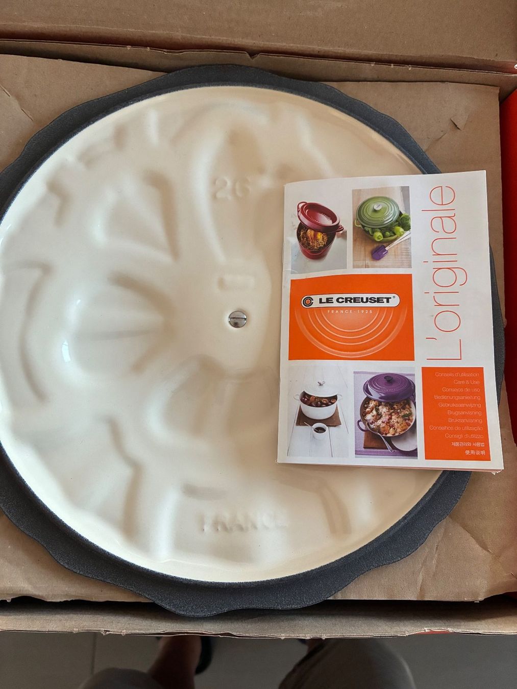 Le Creuset Bräter / Cocotte 26 cm – Flower – neu & OVP (Neuf avec ...