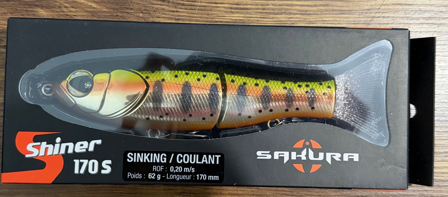 Esche: Sakura S-Shiner 170 - Swimbait – Nuovo e nell'imballaggio originale da Widnau venduto da Fishingtackle_Oggy