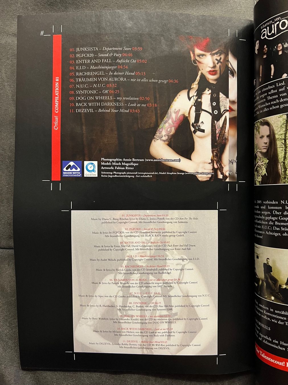 CDs: Heft Orkus! Ausgabe Sommer 2012 + CD Compilation 81 – Neu (gemäss Beschreibung) aus Zürich von rigani 3