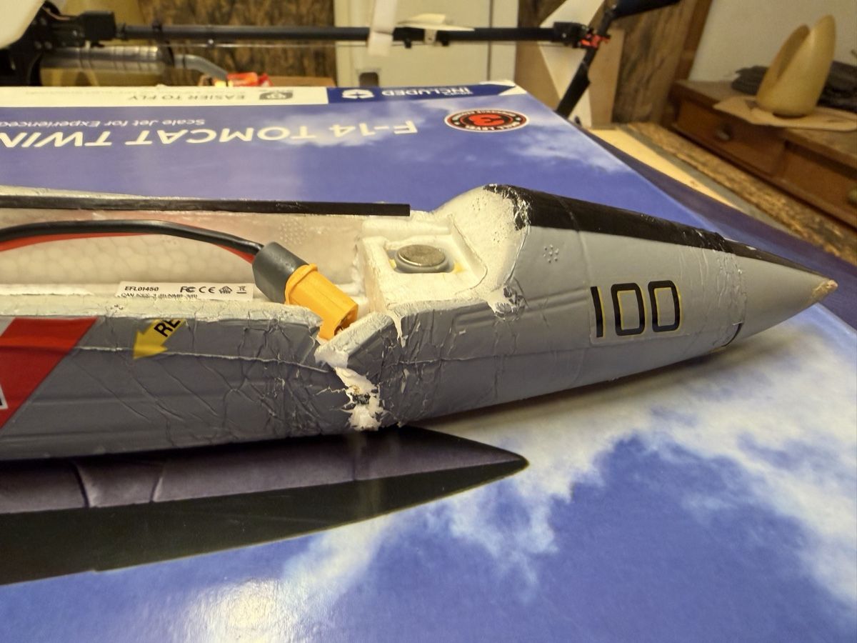 E-Flite Modellismo RC: F14 E-flight – Difettoso da Chêne-Bougeries venduto da Varioskyfox1982 2