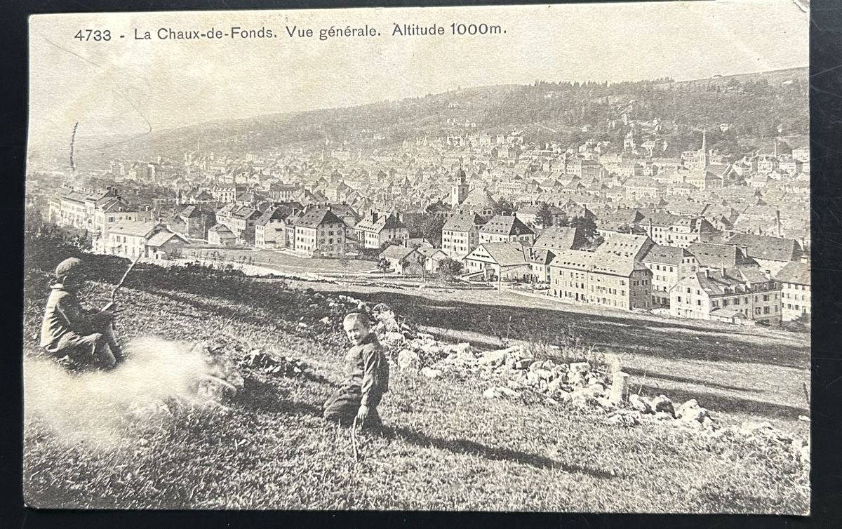 Cartoline postali: AK La Chaux de Fonds  – Usato da Horw venduto da Tellbub