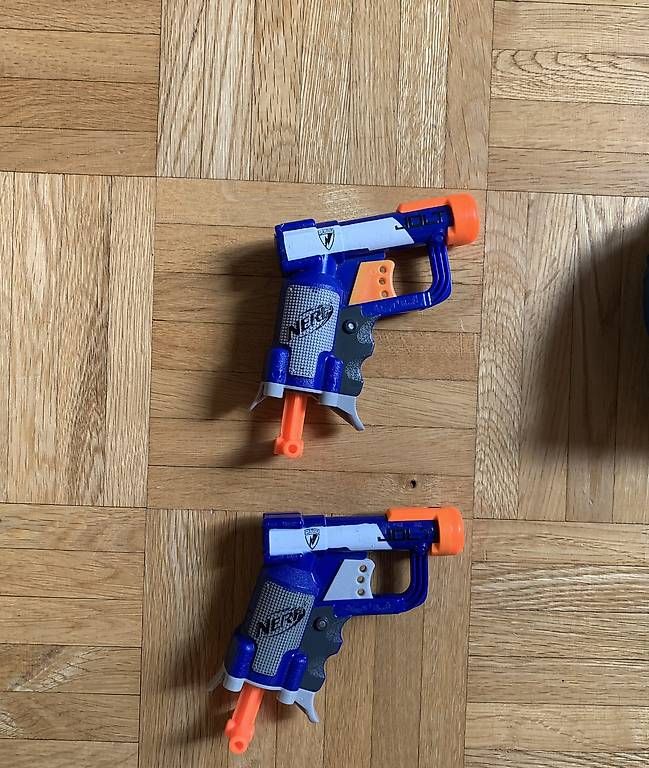 Giocattoli: NERF pistole e bersaglio – Usato da Rancate venduto da mic_7bfw 1