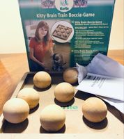 Karlie Kitty Brain Train Boccia-Spiel mit Holzkugeln