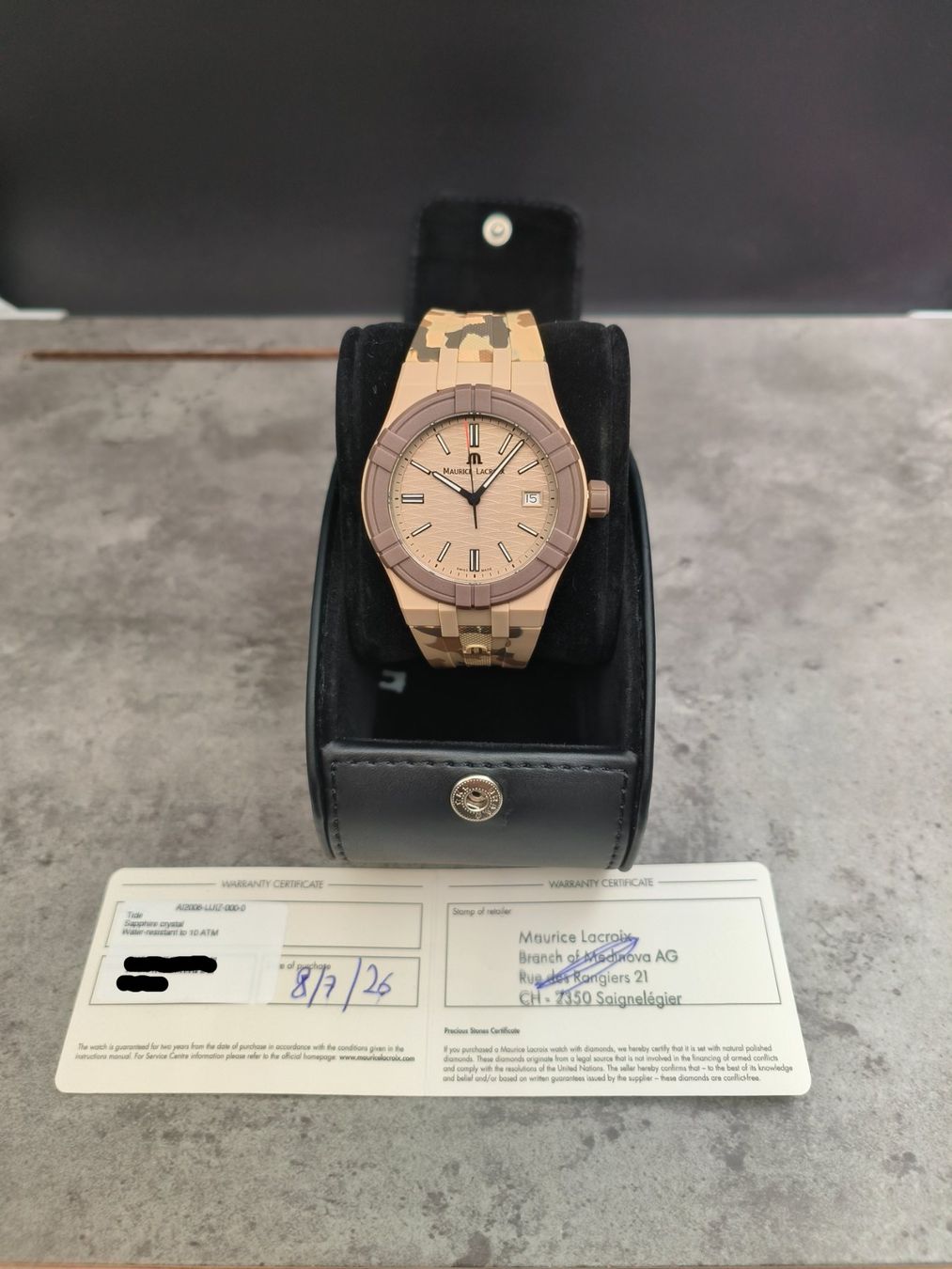 Maurice Lacroix Orologi: Maurice Lacroix – Nuovo e nell'imballaggio originale da La Chaux-de-Fonds venduto da curtitswisswatches 1
