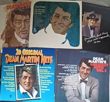 5 × LP DEAN MARTIN , Jazz/Pop 70er