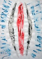 Gemälde auf Papier: Transformation