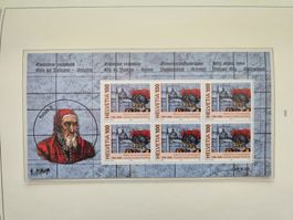2005 Kleinbogen Nr. 1184 "500Jahr Päpstliche Schweizergarde"