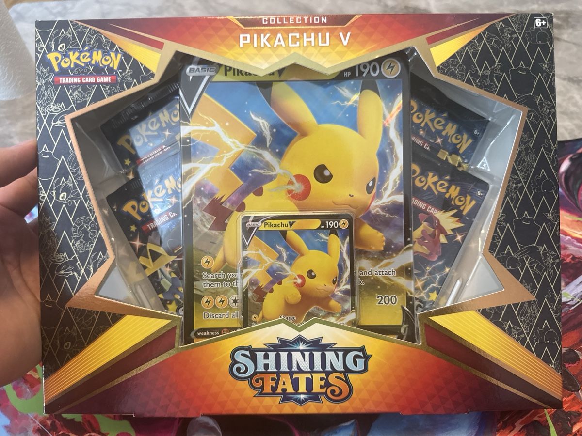 Pokémon Carte collezionabili: Pokemon Shining Fates: Pikachu V Collection – Nuovo e nell'imballaggio originale da Buchs ZH venduto da ber_wjl8