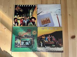 4 x VINYL THE CRUSADERS AUDIOPHIILE  STREET LIFE 300 S.