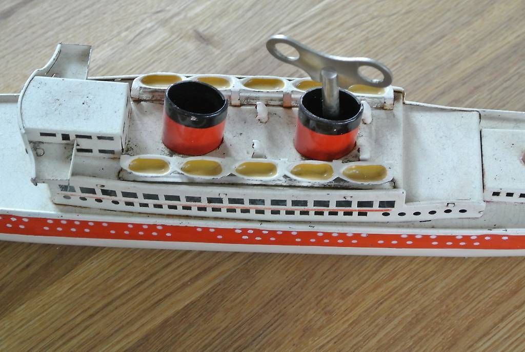 Arnold Giocattoli: Blechschiff, Dampfer, Arnold, Blechspielzeug – Usato da Worben venduto da Retog777 2
