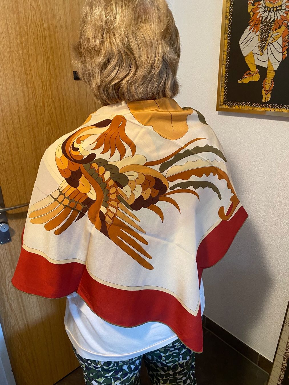 Foulard & Sciarpe: Seidenfoulard Gres 80x80 – Usato da Russikon venduto da Honolulu-2019