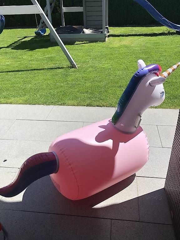 Giocattoli: Grosses aufblasbares Einhorn  – Usato da Berg TG venduto da nolliev1
