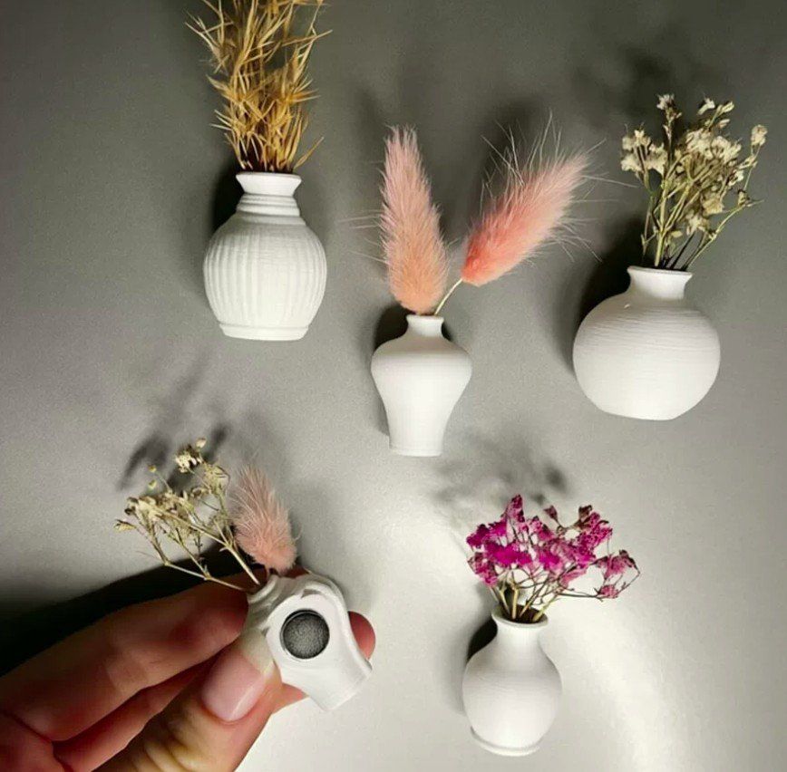 Vasi & Recipienti: 5er Set Magnetische Mini-Blumenvasen – Nuovo (secondo la descrizione) da Finstersee venduto da Small-Daily-Rituals 1