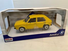 VW GOLF 1 L, Massstab 1:18, Gelb