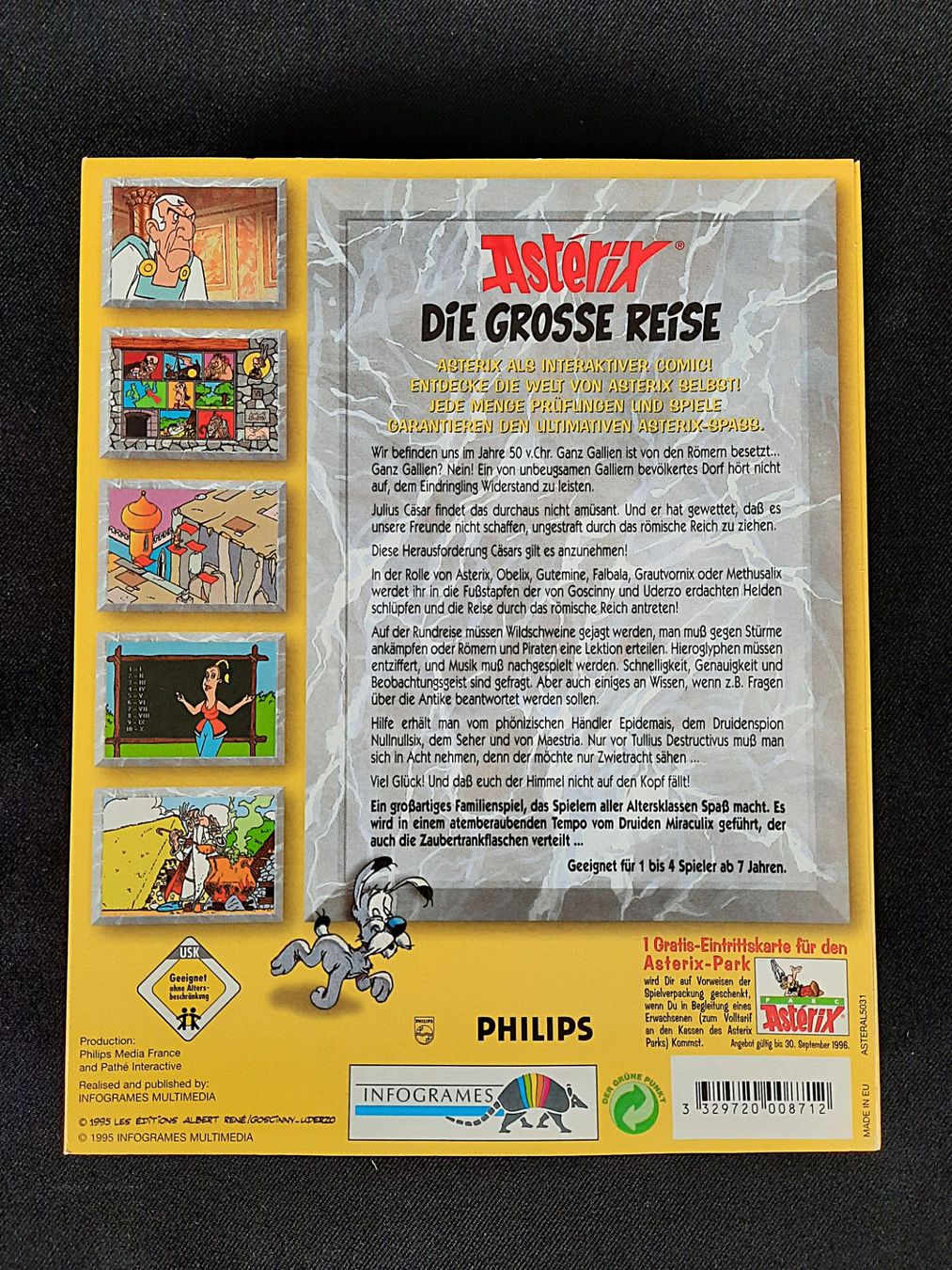 Giochi: Asterix Die Grosse Reise für PC – Usato da Beinwil am See venduto da Restwert_Beinwil 1