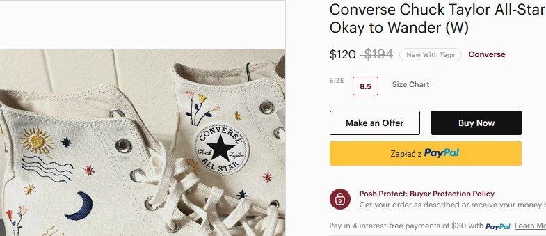 Converse Chaussures femmes: Converse Chuck Taylor All Star Sneakers 38 – D'occasion à Collonges par arashee 7