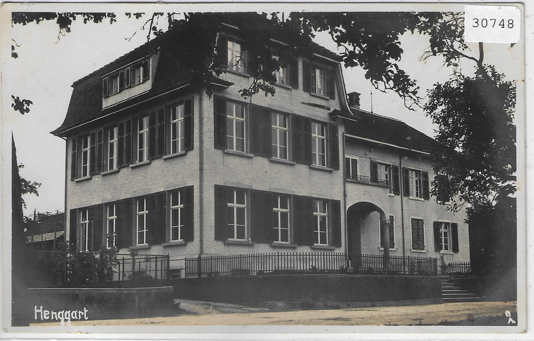 Cartoline postali: Henggart - Schulhaus – Usato da Ettingen venduto da Kartenplanet