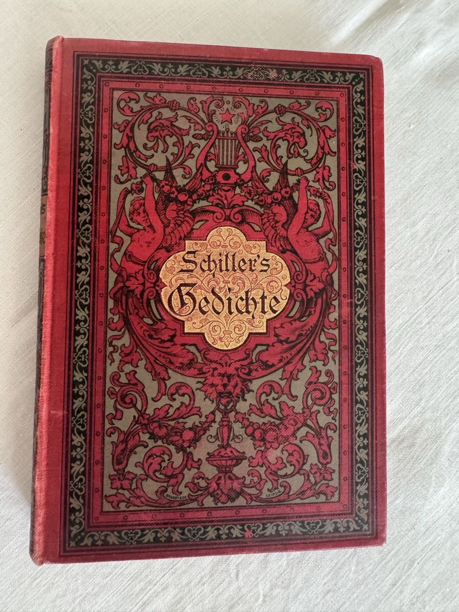 Libri: Teilweise Ledergebundene Bücher, Schiller – Usato da Langnau am Albis venduto da pla_2vk5 2