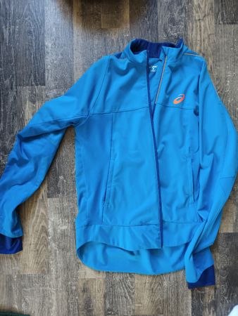 ASICS MotionProtect Laufjacke Herren Gr. M – blau – Running