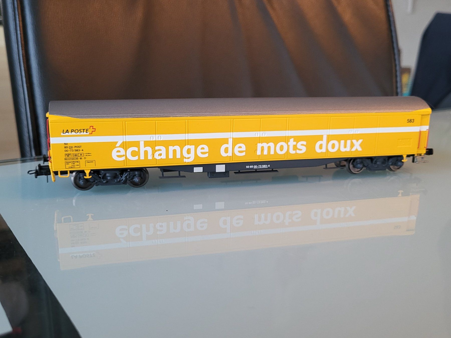 Modellini di ferrovie: H0 SIGG Modell SBB PTT Postwagen NEU ! – Nuovo e nell'imballaggio originale da Oberburg venduto da sensetal 3
