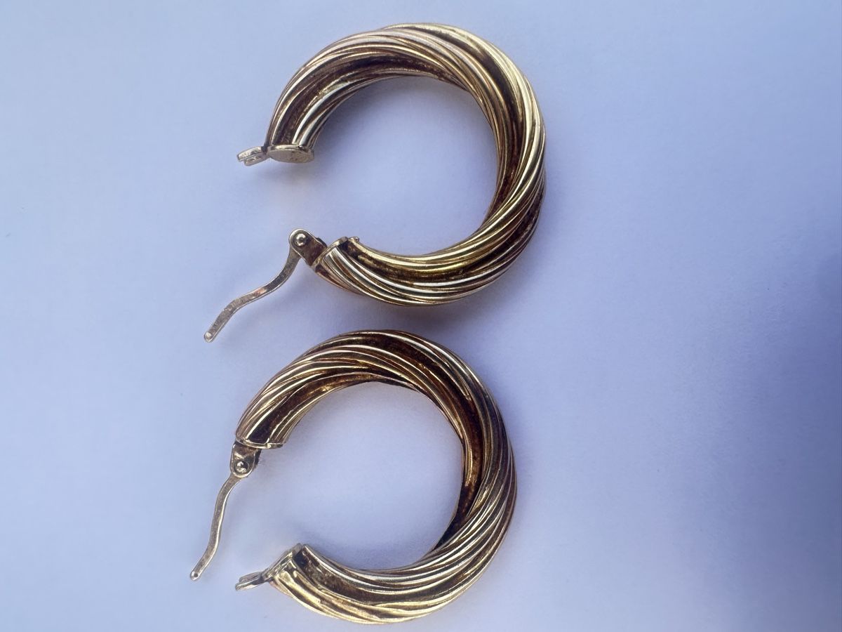 Ohrringe & -stecker: Goldene Kreolen – Gebraucht aus Birrwil von kidsstore 2