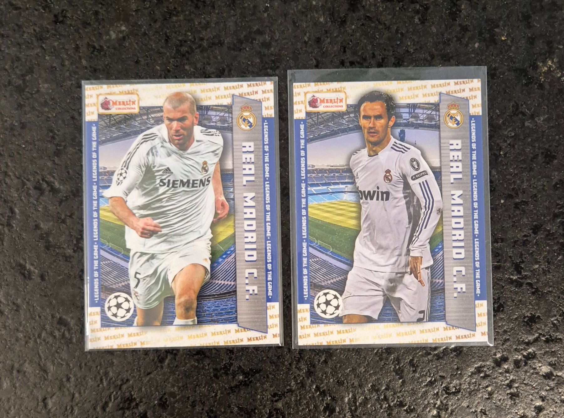 Topps Carte collezionabili: Zidane & Carvalho - Real Madrid - Topps – Nuovo (secondo la descrizione) da Burg AG venduto da Danoe