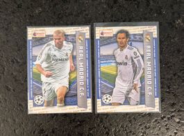 Zidane & Carvalho - Real Madrid - Topps