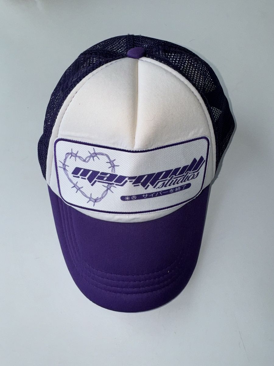 Copricapi, berretti & cappellini: Lila Trucker Cap – Usato da Zürich venduto da forestF4iry 2