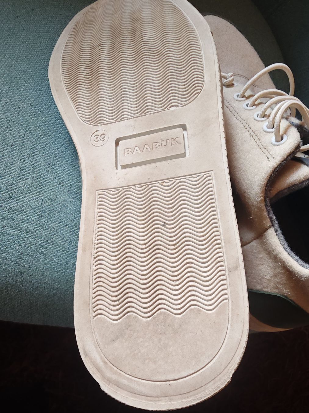 Baabuk Scarpe da donna: 100% Wollsneaker von Baabuk, Gr.39 – Usato da Engwang venduto da mumbi88 5
