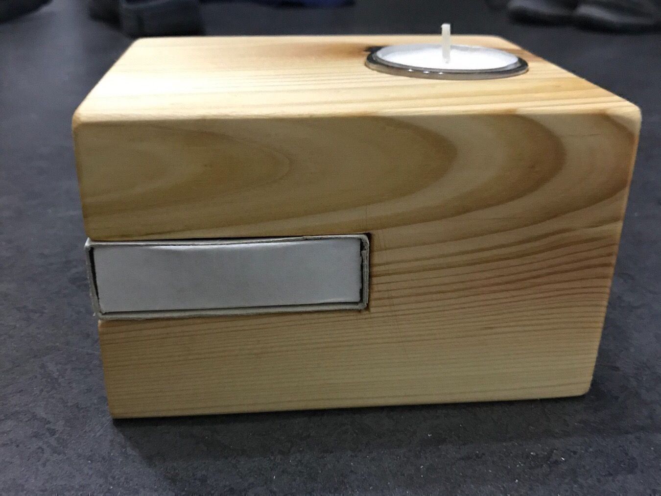 Bougeoirs: Kerzenhalter aus Holz – Neuf avec emballage d'origine à Buttwil par mina010 1